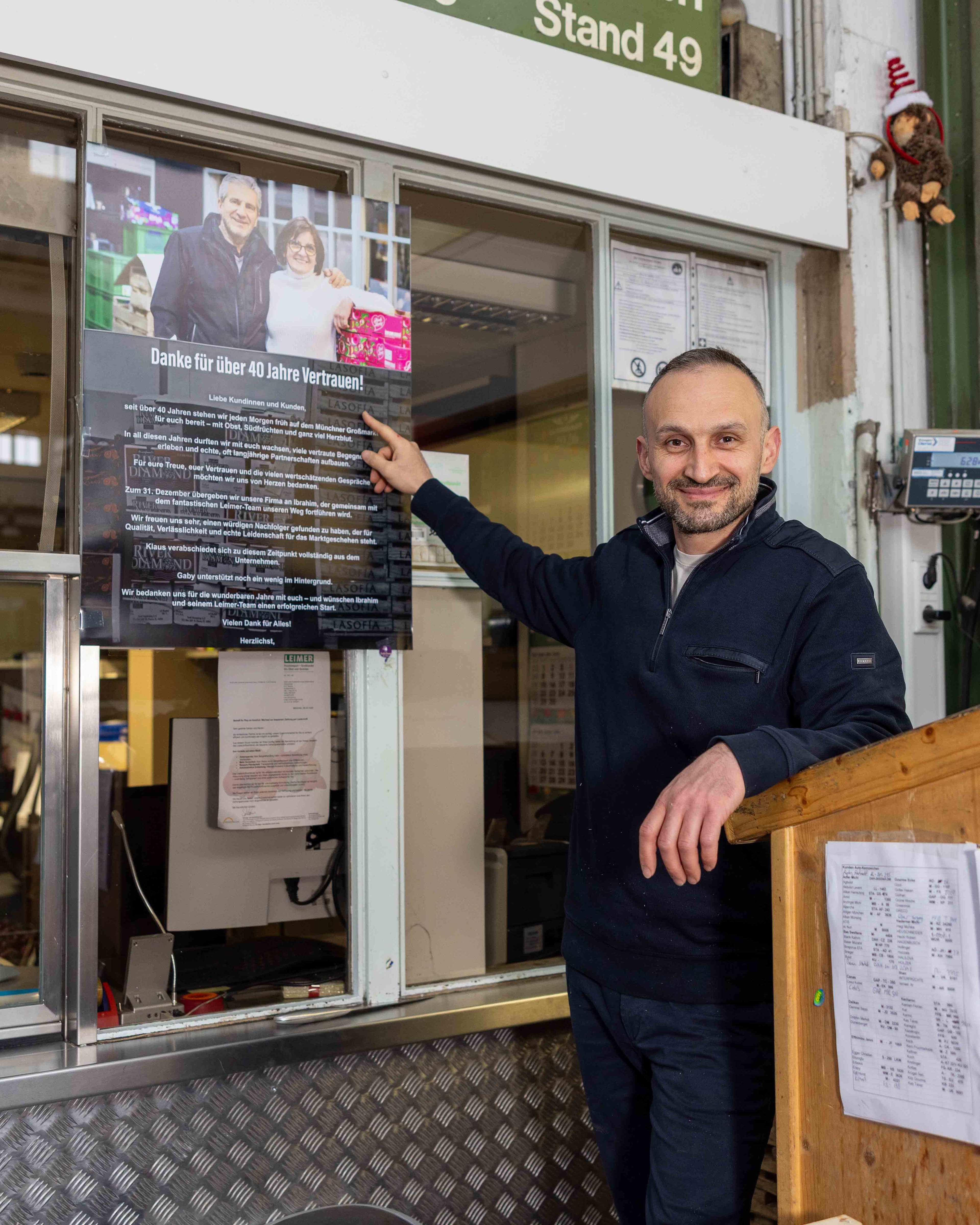 Ibrahim Keskin am Stand 49, 50 – Danke für über 40 Jahre Vertrauen